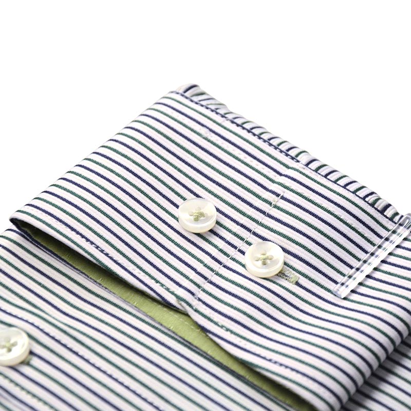 BRILLMAS Men Long Sleeve Striped Shirt